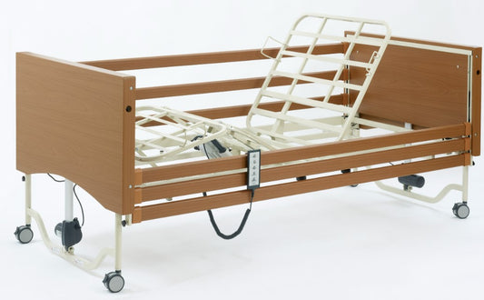 Apollo Proteus Profiling Bed Complete with Aluminium 3 Bar Rails. Direct delivery from the manufacturer usually within 10 days