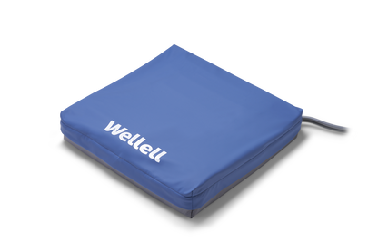 Close-up of alternating air-cell structure and cushioned foam base of Sedens 500.