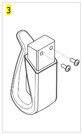 Spreader Bar Hook Kit – Invacare Birdie Evo