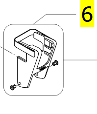 Spreader Bar Holder Kit – Invacare Birdie Evo
