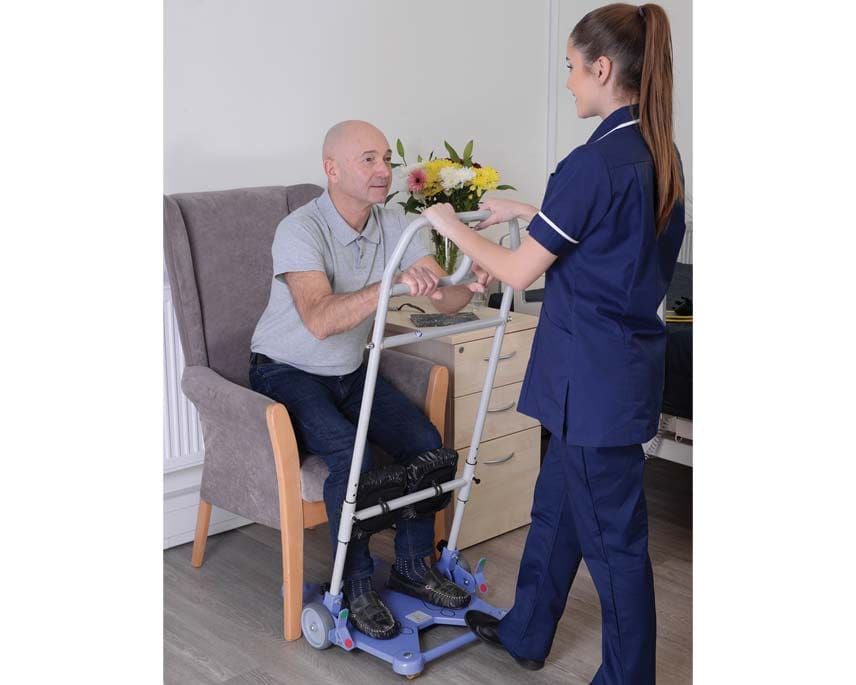 Oxford Switch manual sit-to-stand transfer aid front view