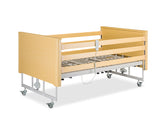 Integral anti-tilt system ensuring bed stability and safety.