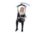 Person using a Oxford Toileting Plus Sling on a white background