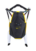 Wellell Universal Headrest in use during patient transfer, highlighting ergonomic design.