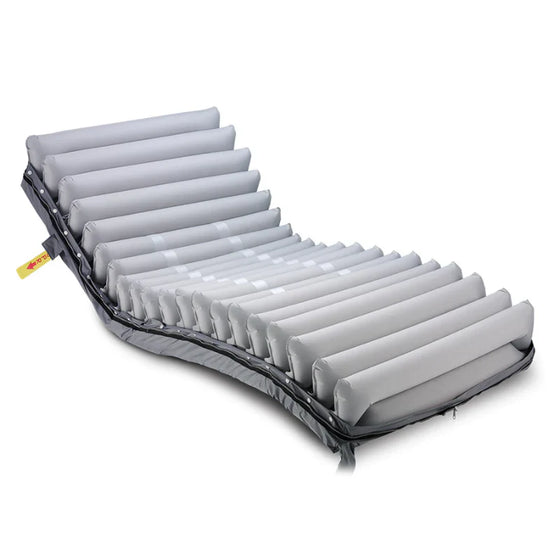Wellell Verso pressure redistribution mattress with cells visible.