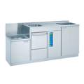 Meiko SAN 20 BW barrier wall floor-mounted washer-disinfector with slop sink