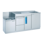 Meiko SAN 20 BW barrier wall floor-mounted washer-disinfector with slop sink
