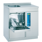 Meiko TopLine 40 freestanding washer-disinfector with built-in slop sink