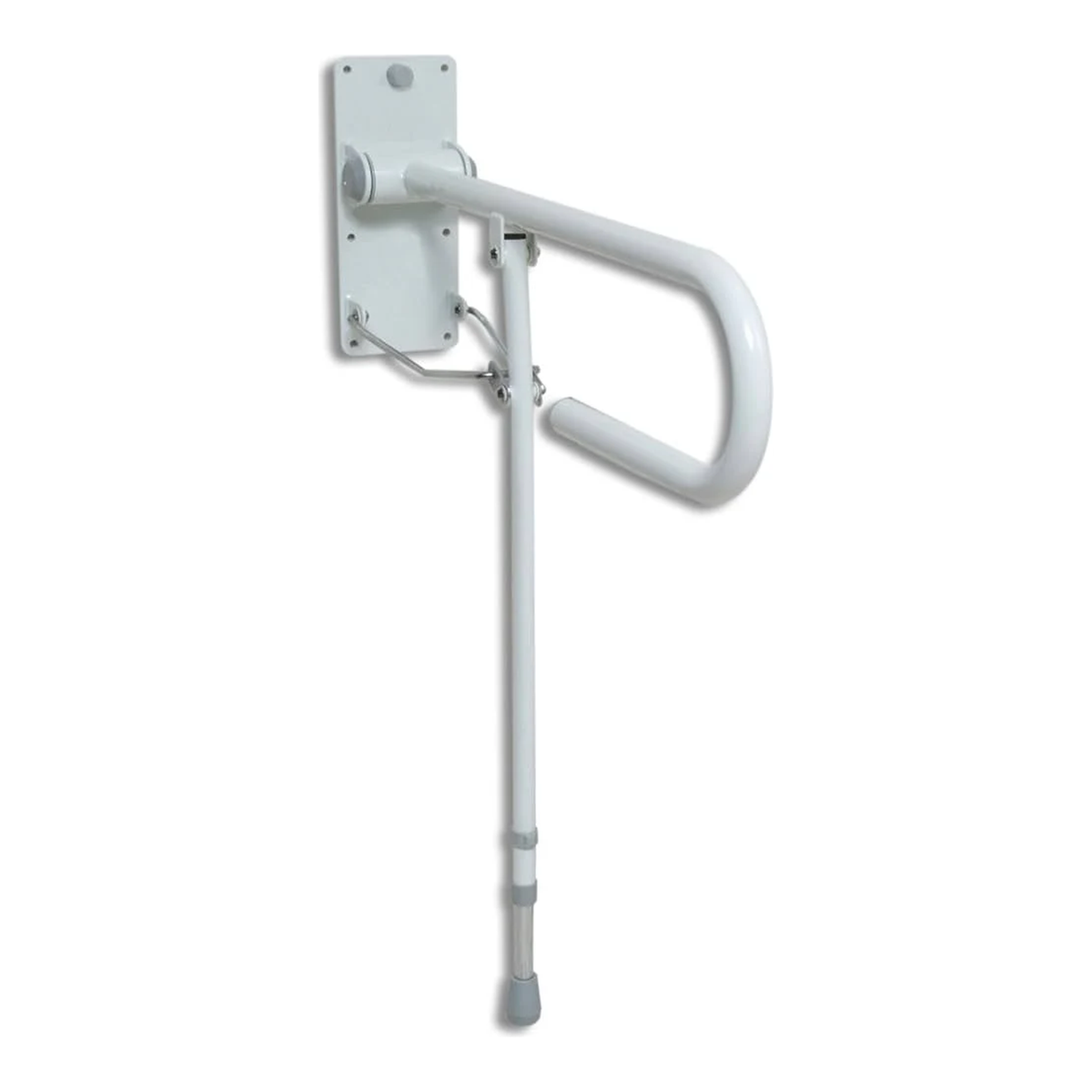 Victor Medical Folding Toilet Support Rail With Leg