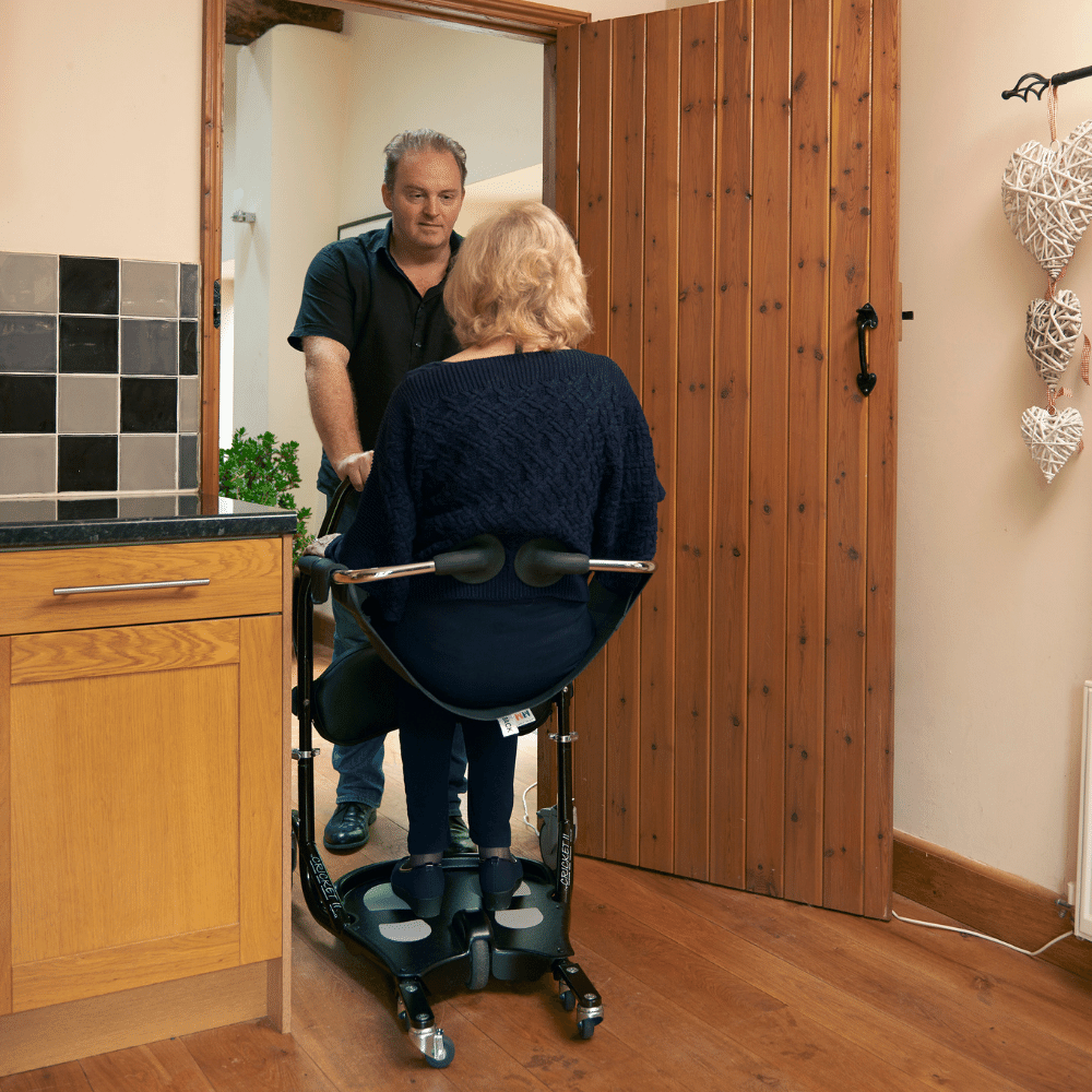 Cricket Stand Aid Transfer Assist 2 – Rear View