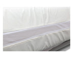 MIP MRSA Resistant Full Length Mesh Bed Rail Protectors showing mesh padding