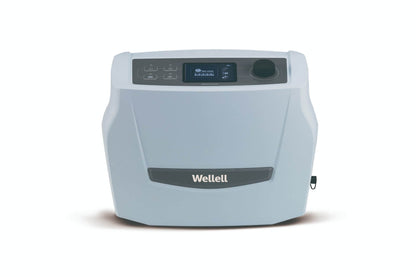 Digital pump control unit for Optima Prone system, featuring mode switches and CPR quick-deflate button.
