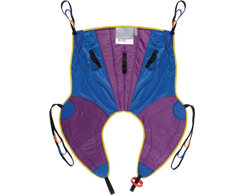 Oxford MultiFit Sling laid flat with deluxe paddle-style leg sections and loop attachments.