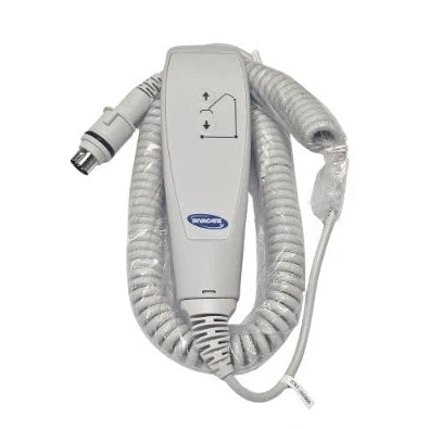 Hand ctrl. Up/down button, Detach batt, Birdie Compact, EVO & EVO COMPACT, ISA COMPACT, STANDARD & PLUS