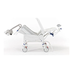 Invacare Aquatec Ocean VIP Ergo Tilt-in-Space Shower Commode side view