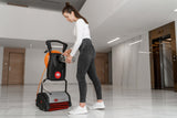 Lux Uniprof being filler with water before cleaning