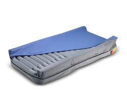 Side view demonstrating 30-degree lateral rotation function on the Optima Turn mattress.