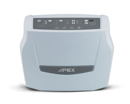 Close-up view of the Wellell Optima Turn pump featuring LCD display and control buttons.