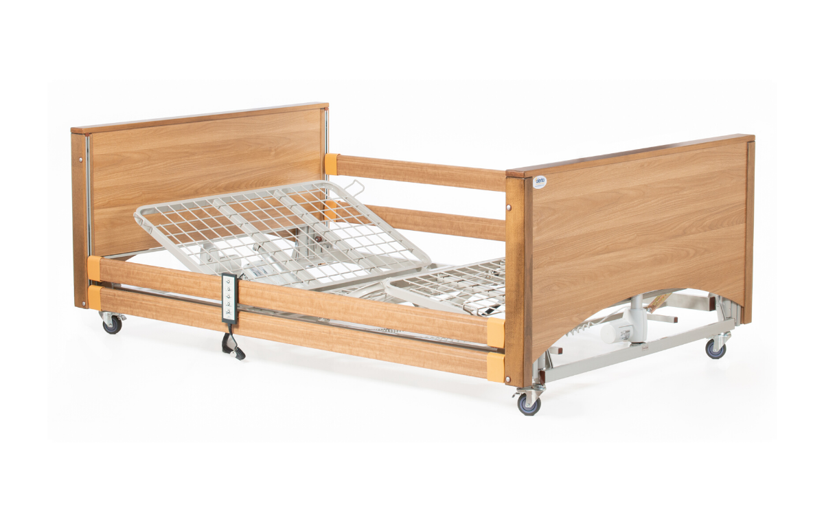 Alerta Lomond Bariatric Profile Bed Oak Finish