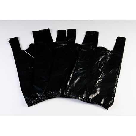 BLACK UNSCENTED INCONTINENCE DISPOSABLE BAG 20 X 100 CASE