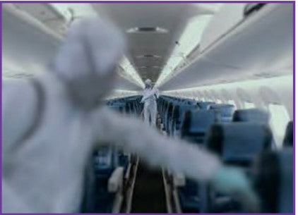 Safer Space Approved Environmental Decontamination Service Per floor up to 80 Beds
