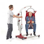 Molift Mover 180 with 4-point sling bar in use
