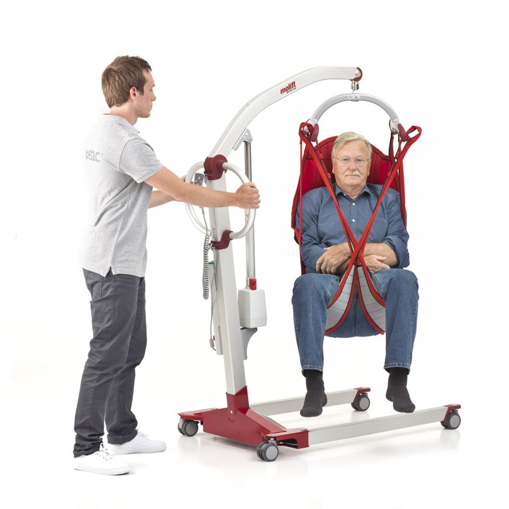 Molift Mover 180 with 4-point sling bar in use